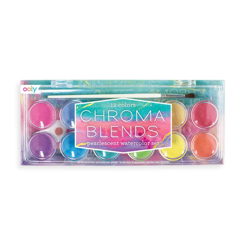 Chroma Blends - Pearlescent Watercolor Set    