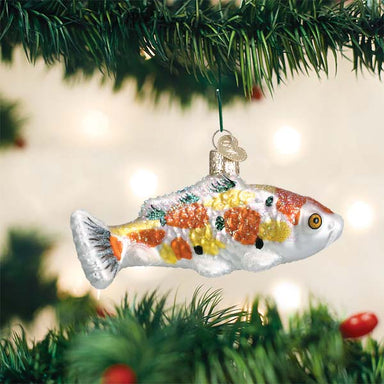Old World Christmas Koi with Yellow Spots Ornament    
