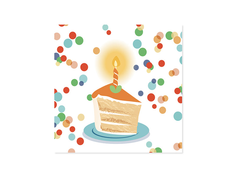 Birthday Cake - Light Up Pop Up Greeting Card    