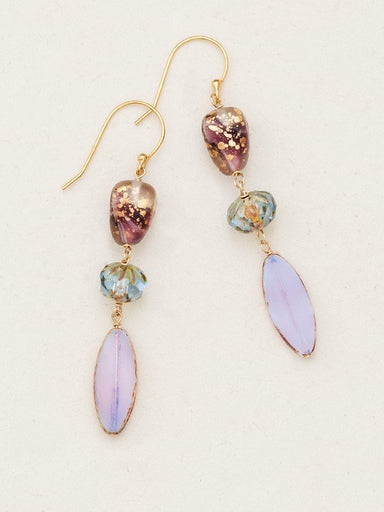 Holly Yashi Morning Glory Drop Earrings - Lavender    