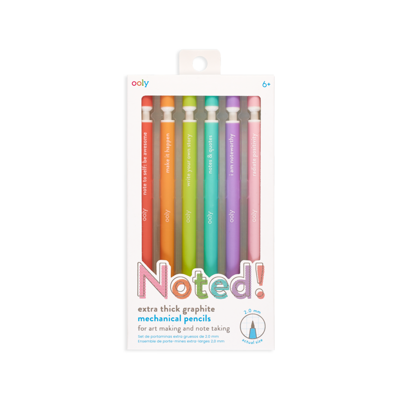 Noted! Extra Thick Graphite Mechanical Pencils    