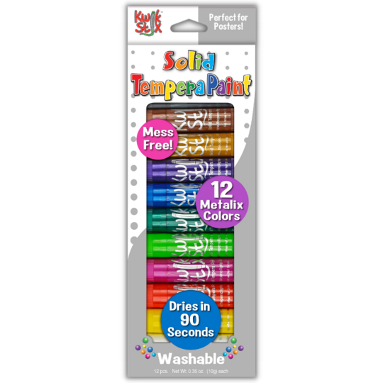 Easy Face Paint Crayons - Non-Toxic Face Painting Kit - 12 Colors Including  Silver and Gold - Washable Face Paint for Kids - Twistable Face and Body