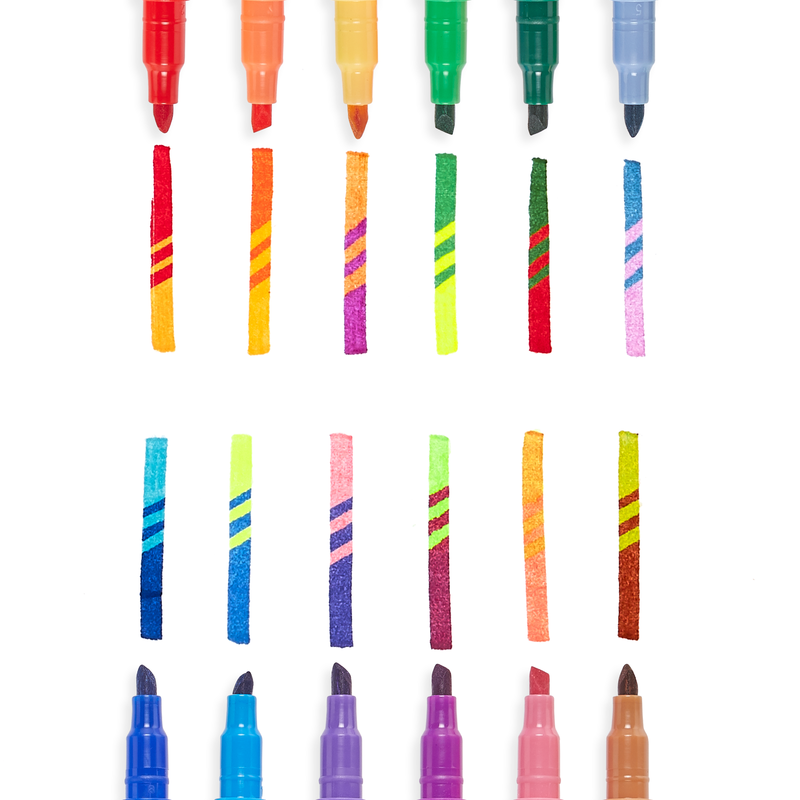 Switch-eroo - 12 Color Changing Markers    