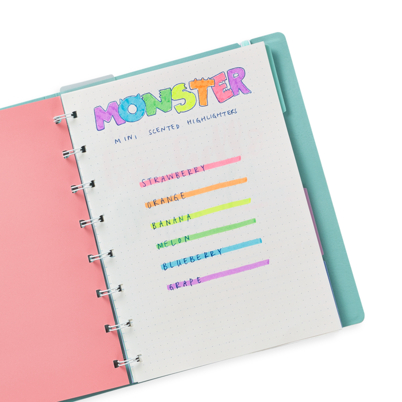 Monster Mini Scented Highlighters    