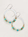 Holly Yashi Terra Earrings - Turquoise/Silver    