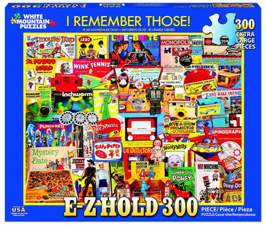 I Remember Those! Large Format 300 Piece Puzzle    