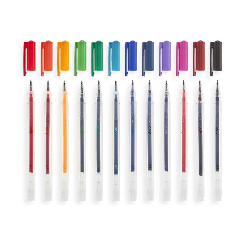 Color Luxe Fine Tip Gel Pens - Magpie Industries