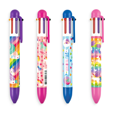 6 Click Color Pen - Unicorns    