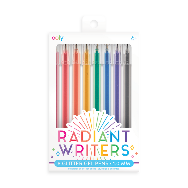 Radiant Writers Glitter Gel Pens    
