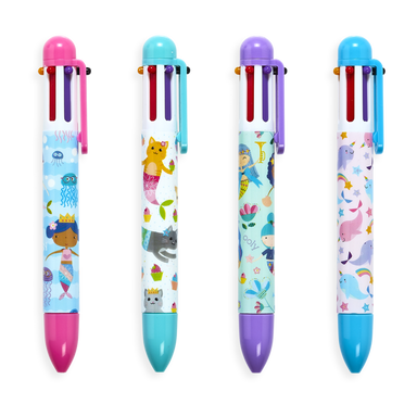 6 Click Color Pen - Mermaids    