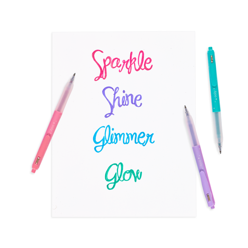 Radiant Writers Glitter Gel Pens - OOLY