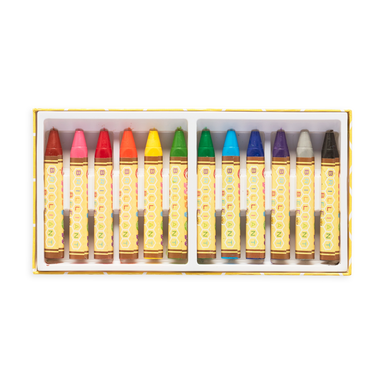 Brilliant Bee - 12 Beeswax Crayons    