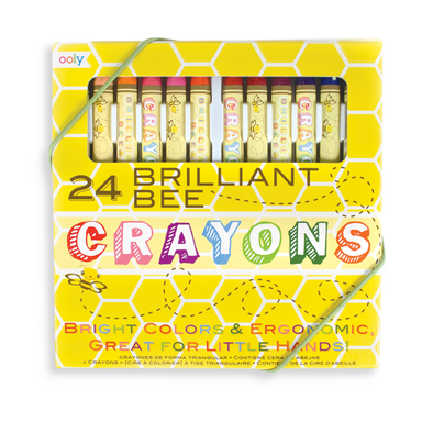 Brilliant Bee Beeswax Crayons - 24 Colors    