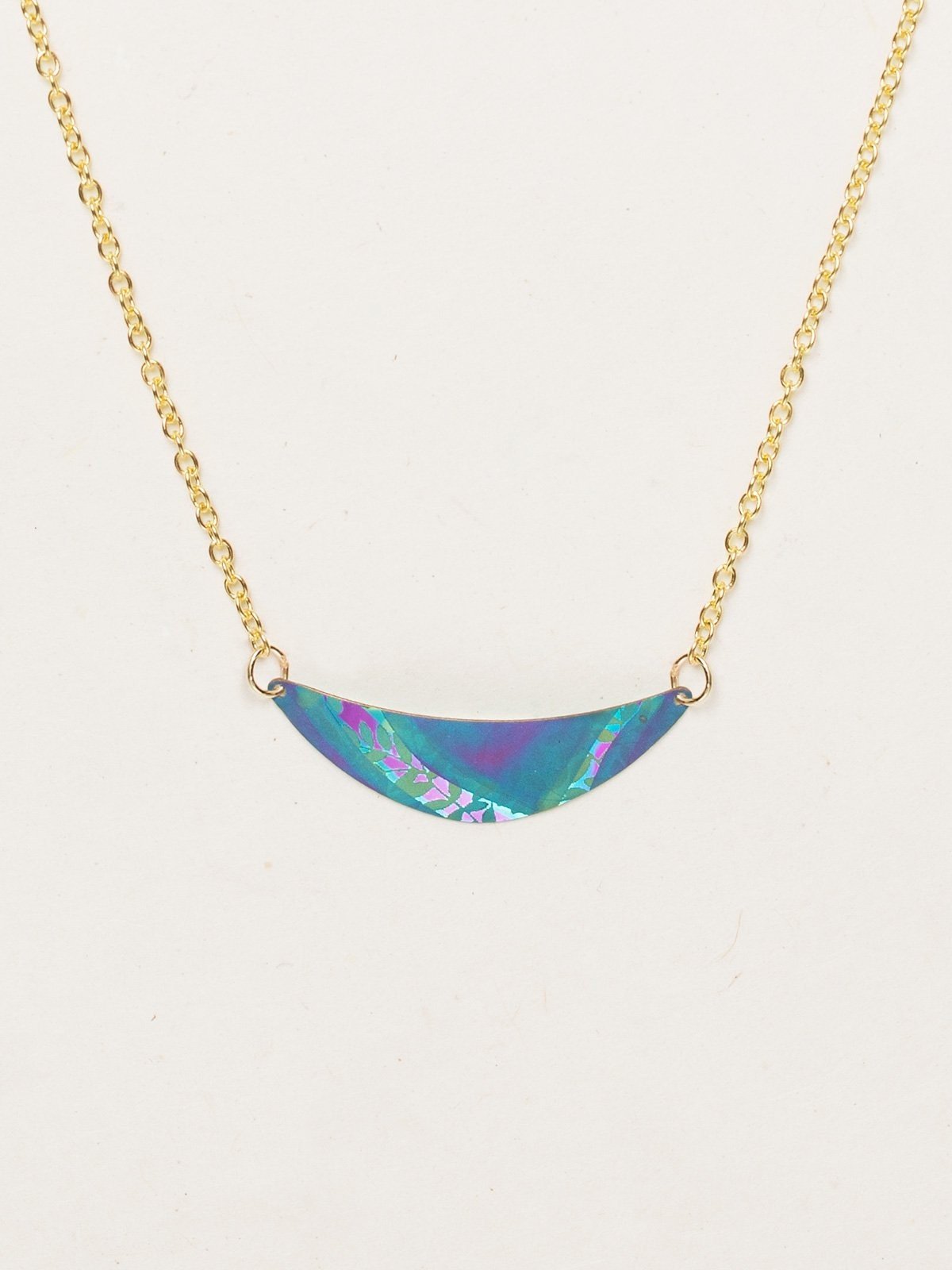Holly Yashi Selena Necklace - Turquoise/Purple    