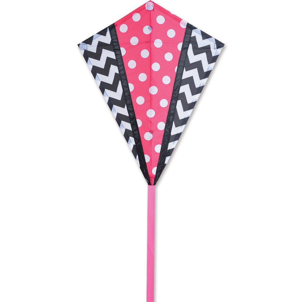 Pink Mod - 25 Inch Diamond Kite    