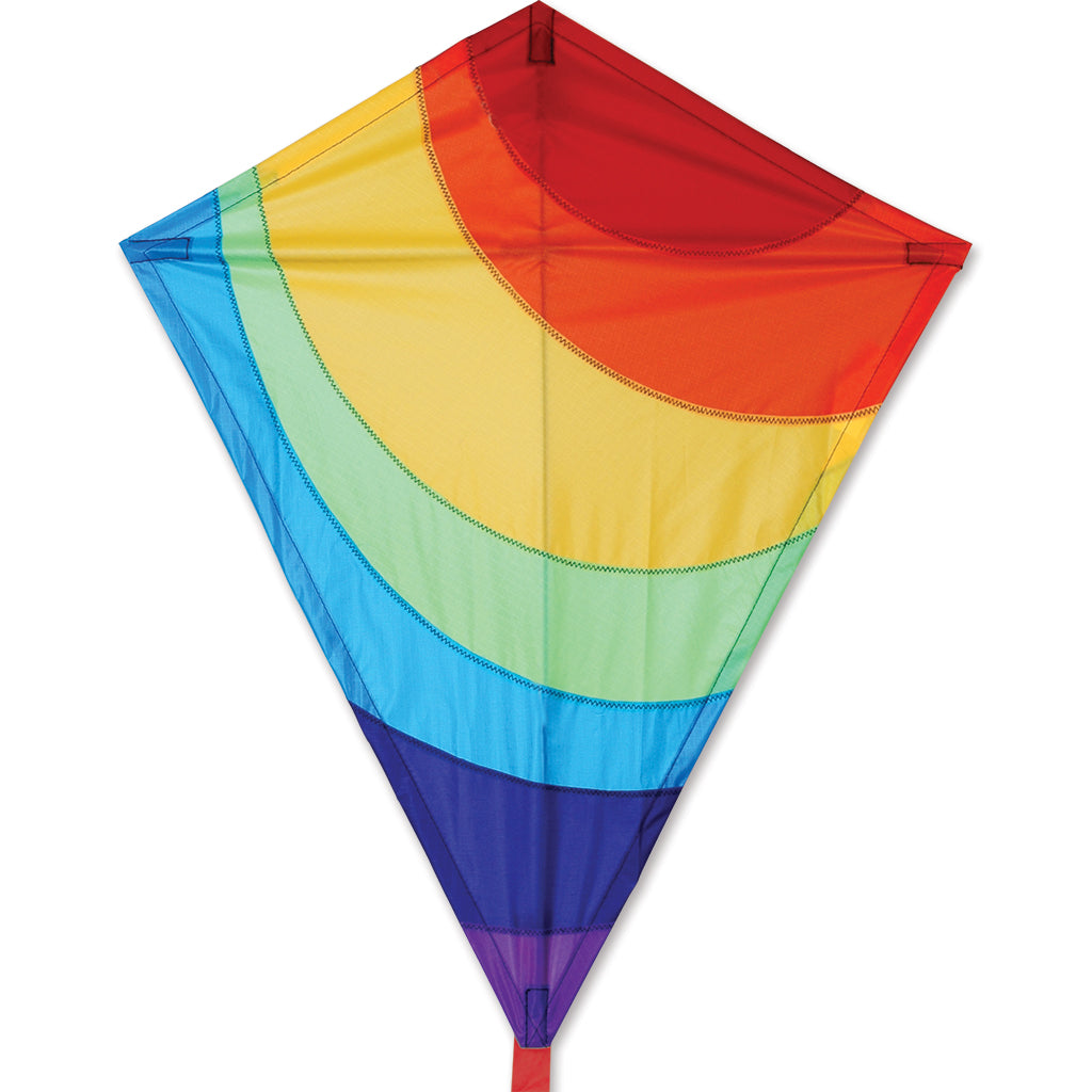 Radiant Rainbow - 25" Diamond Kite    