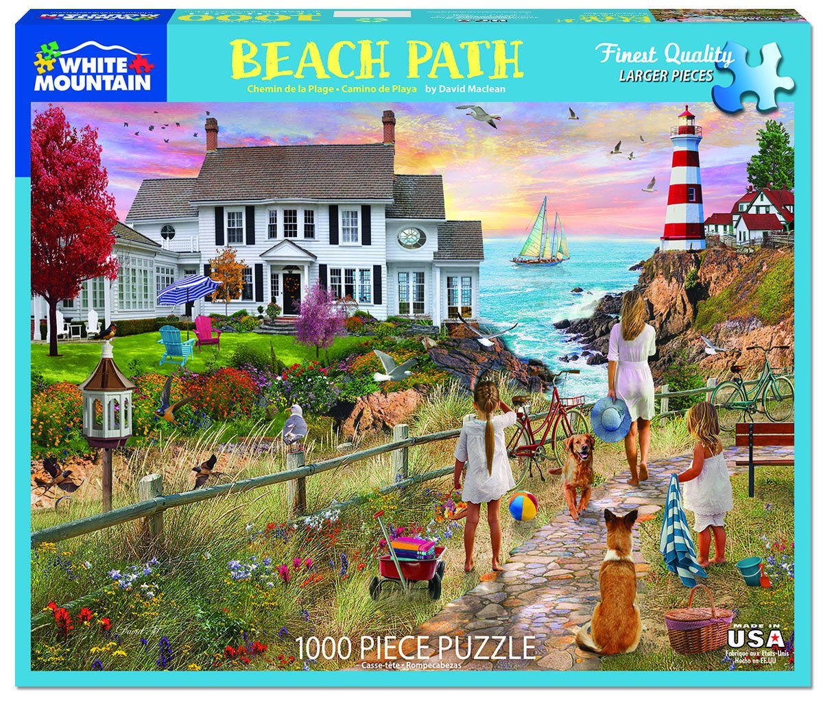 Beach Path - 1000 Piece Puzzle    