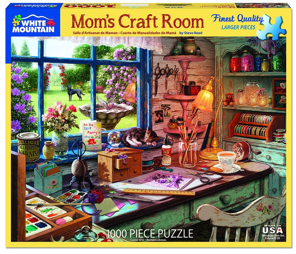 Mom's Craft Room - 1000 Piece Puzzle    