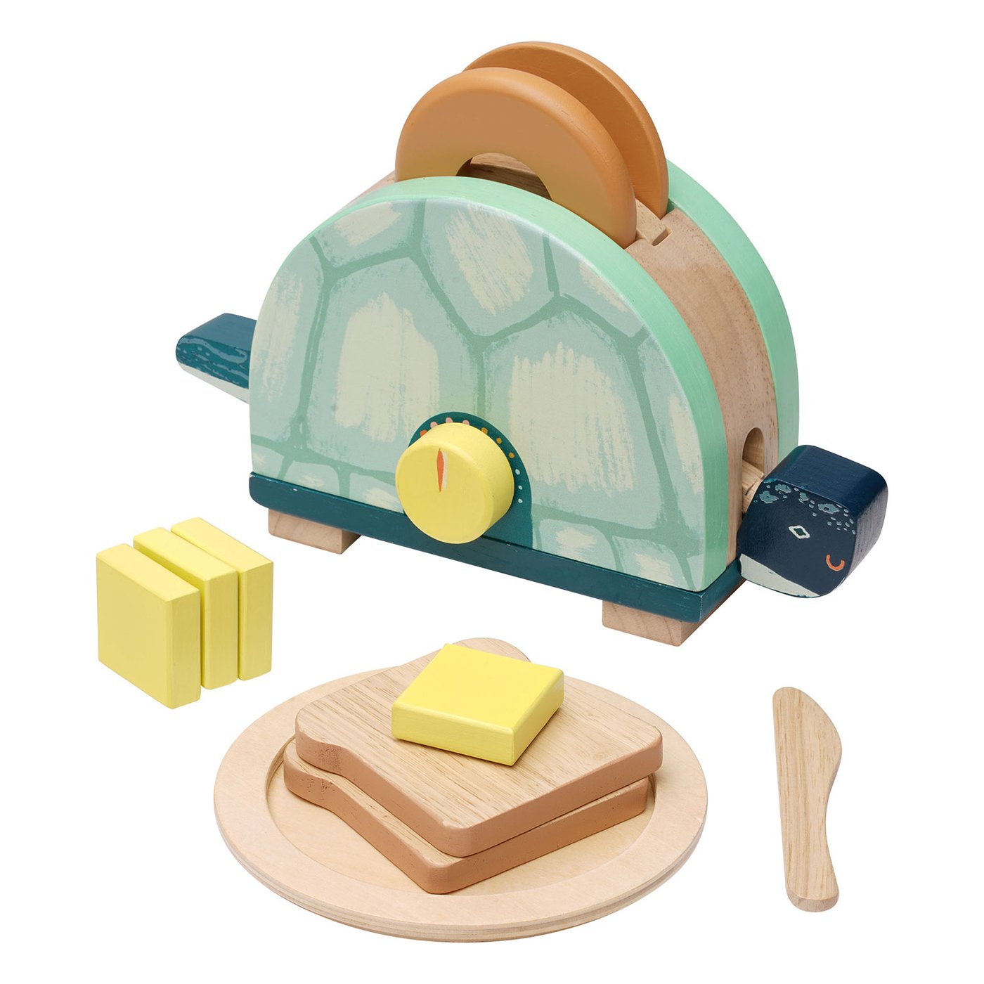 Toasty Turtle - Toaster With Bread and Butter    