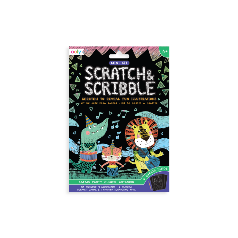 Scratch & Scribble Mini - Safari Party    