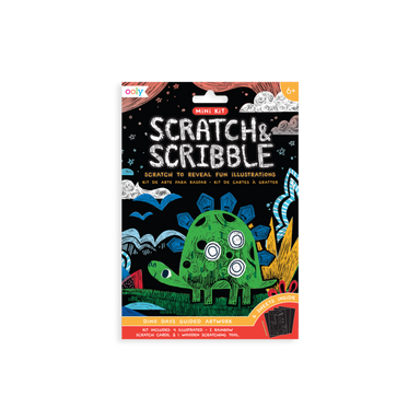 Scratch & Scribble Mini Kit - Dino Days    