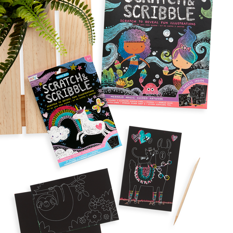 Scratch & Scribble Mini - Funtastic Friends Unicorn    