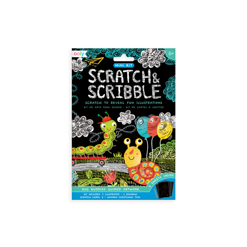 Scratch & Scribble Mini Kit - Bug Buddies    