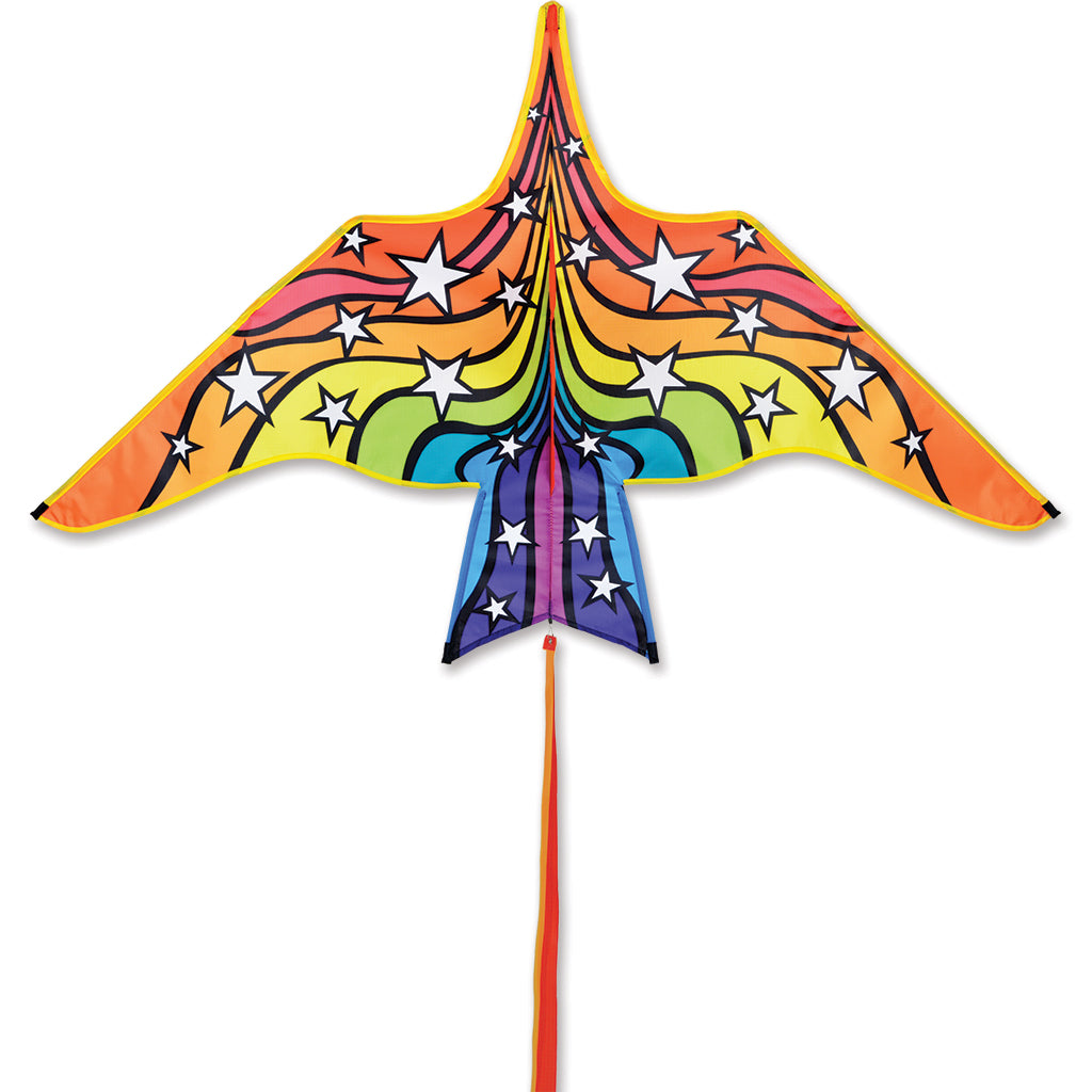 Rainbow Stars - 5 Foot Thunderbird Kite    