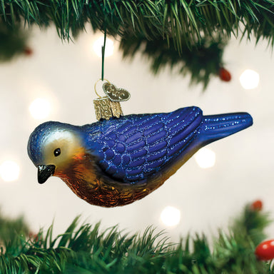 Old World Christmas Western Bluebird Ornament    