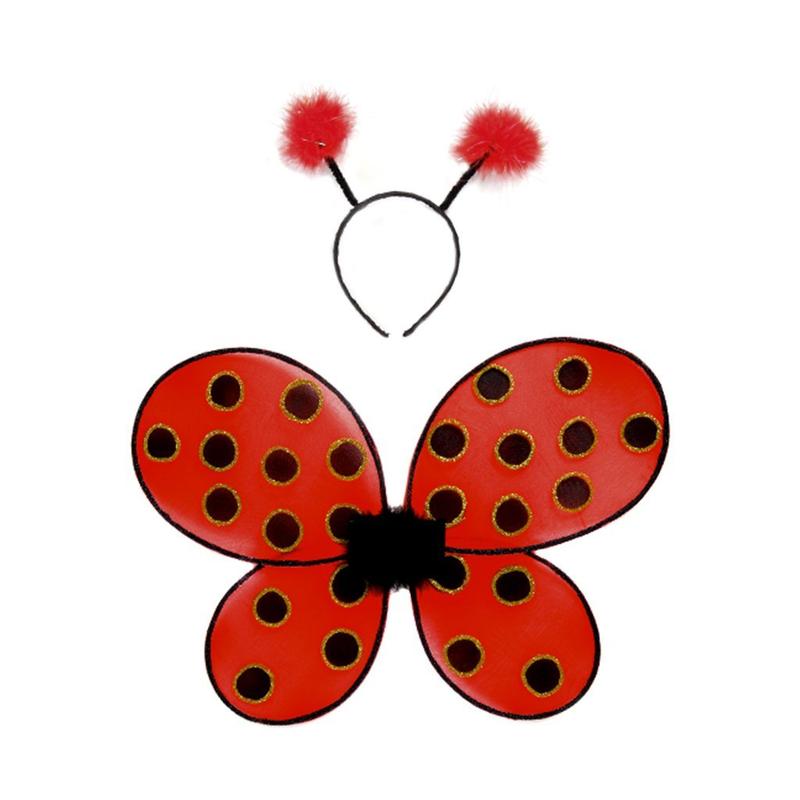 Ladybug Wings And Headband    