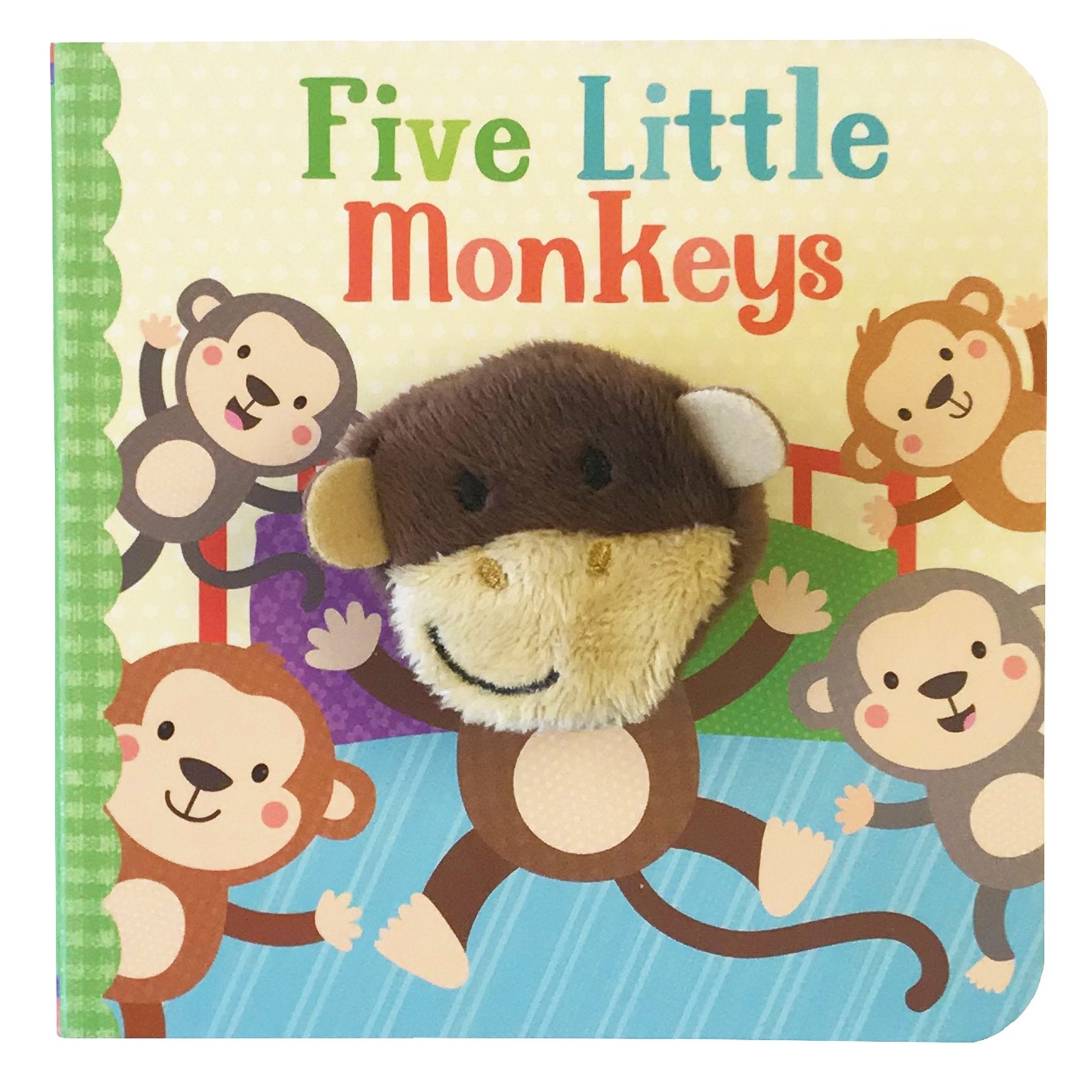 Five Little Monkeys - Finger Puppet Book    