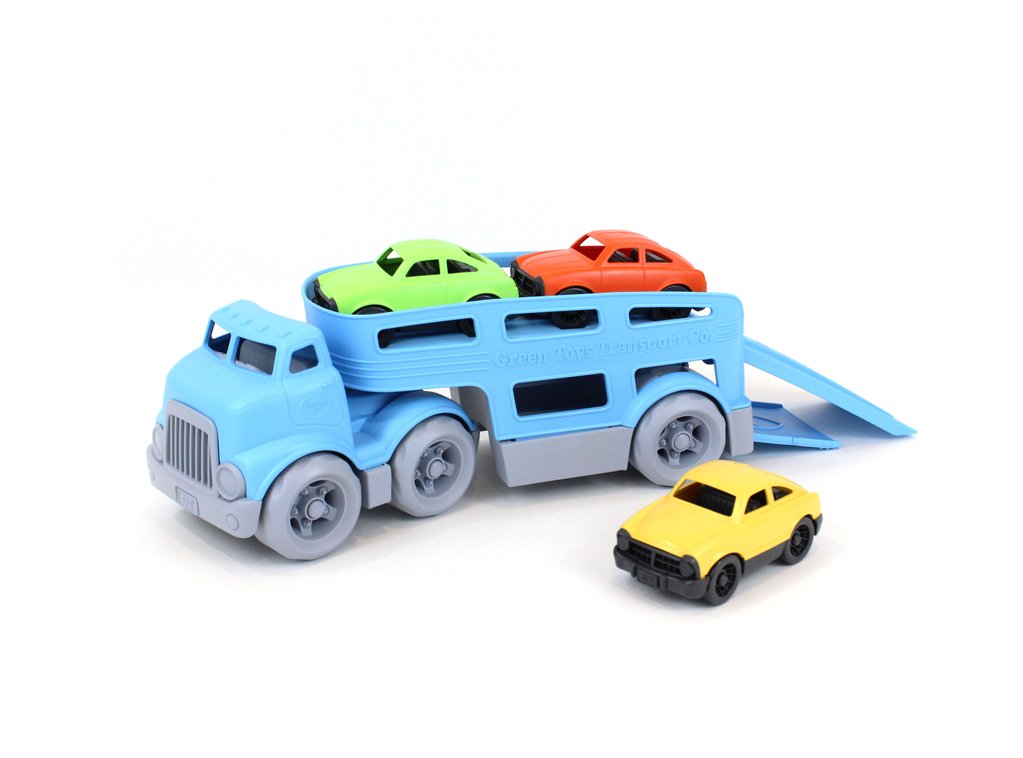 Green Toys - Car Carrier With Cars    