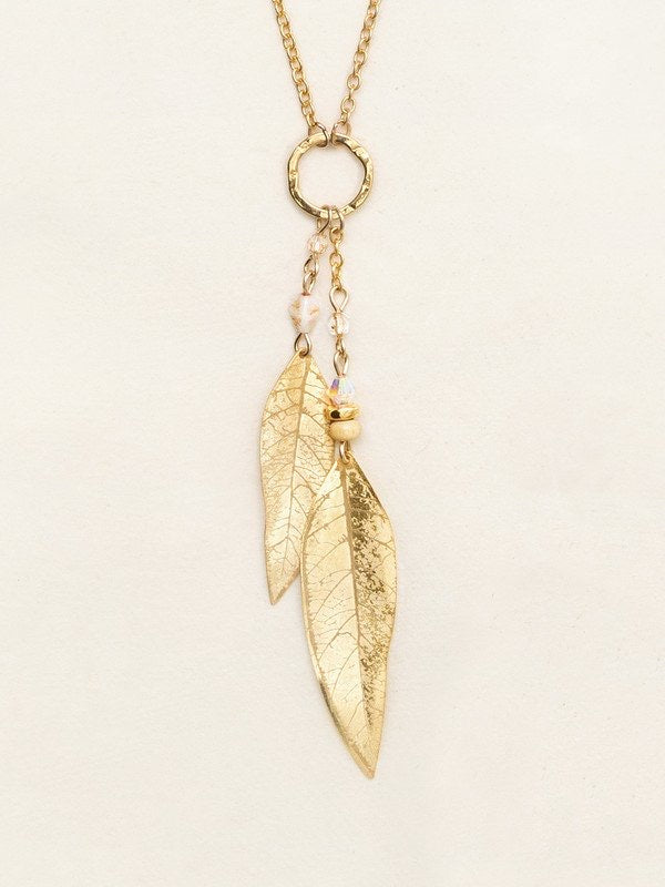 Holly Yashi Shimmering Willow Necklace - Gold    