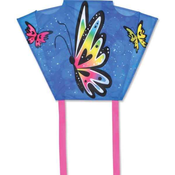 Sparkle Butterfly Backpack Sled Kite    