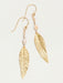 Holly Yashi Shimmering Willow Earrings - Gold    