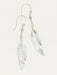 Holly Yashi Shimmering Willow Earrings - Silver    