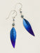 Holly Yashi Shimmering Willow Earrings - Navy    