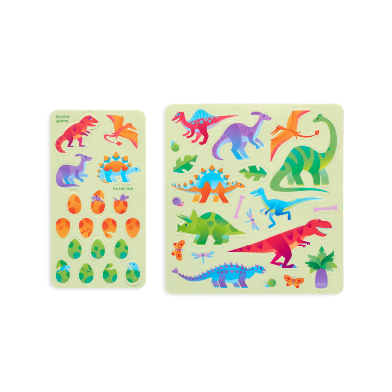 Play Again! Mini Activity Reusable Sticker Books Daring Dinos - 810078035602