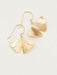 Holly Yashi Ginkgo Earrings - Gold    