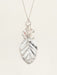 Holly Yashi Cascading Elm Necklace - Silver    