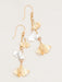Holly Yashi Ginkgo Chime Earrings - Gold/Silver    