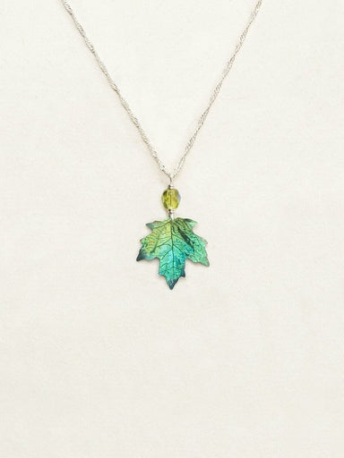 Holly Yashi Sugar Maple Pendant Necklace - Green    
