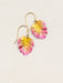 Holly Yashi Petite Monstera Leaf Earrings - Sunset    