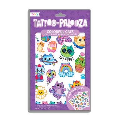 Colorful Cats Tattoo Palooza    