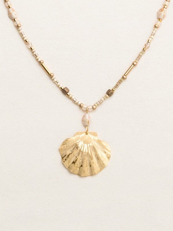 Holly Yashi Shelby Shores Beaded Necklace - Gold    