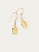 Holly Yashi Royal Oak Earrings - Gold    