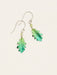 Holly Yashi Royal Oak Earrings - Green    