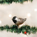 Old World Christmas Cheery Chickadee Clip On Ornament    