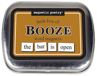 Magnetic Poetry - Little Box of Booze    