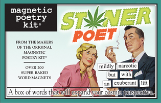 Magnetic Poetry - Stoner Poet    